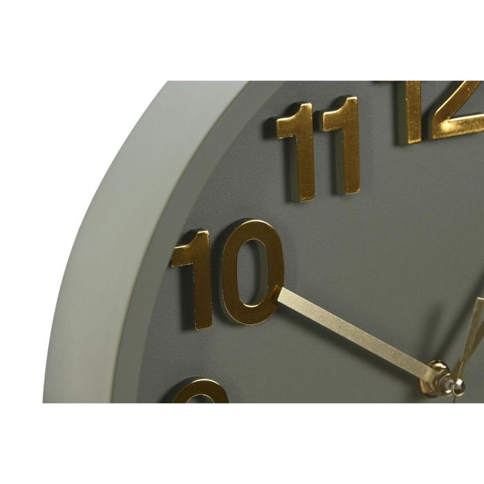 Reloj Pared Urban DKD Home Decor Verde Gris 4 x 30 x 30 cm (2 Unidades) 2 Reloj Pared Urban DKD Home Decor Verde Gris 4 x 30 x 30 cm (2 Unidades) 2