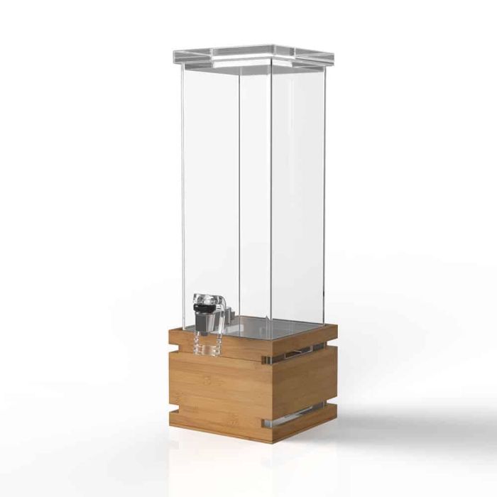 ROSSETO - LD112 - DISPENSADOR PREMIUM PARA BEBIDAS CON BASE EN MADERA DE BAMBU (7,5L) - (21 x 21 x 59.7 cm) 0 ROSSETO - LD112 - DISPENSADOR PREMIUM PARA BEBIDAS CON BASE EN MADERA DE BAMBU (7,5L) - (21 x 21 x 59.7 cm) 0