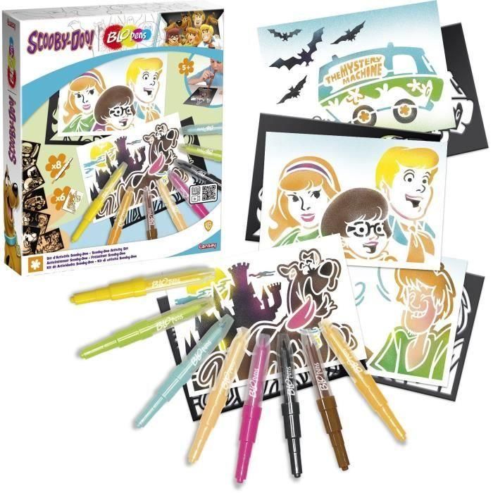 Lansay LAN3181860236901 Blopens - Conjunto de actividades Scooby-Doo para dibujar y colorear, edad 5 años Lansay LAN3181860236901 Blopens - Conjunto de actividades Scooby-Doo para dibujar y colorear, edad 5 años