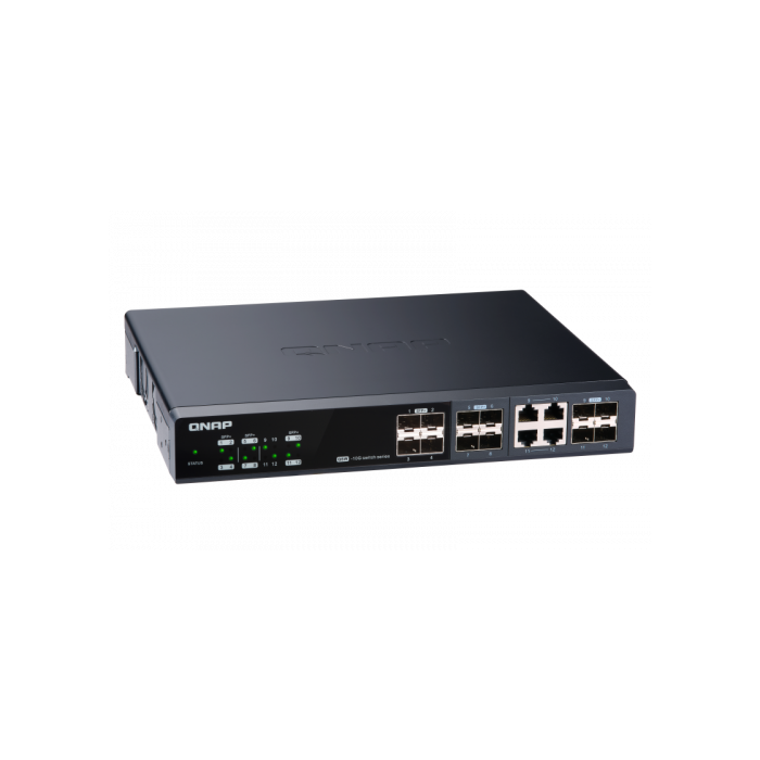 QNAP QSW-M1204-4C Switch Gestionable 10G Ethernet con 12 Puertos y 4 Combo SFP 7 QNAP QSW-M1204-4C Switch Gestionable 10G Ethernet con 12 Puertos y 4 Combo SFP 7