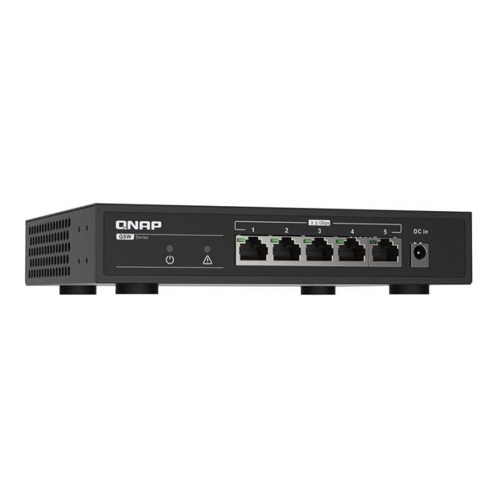Qnap Switch QSW-1105-5T 5 Puertos 2.5 Gigabit Ethernet RJ-45 Sin Gestionar 25 Gbps 3