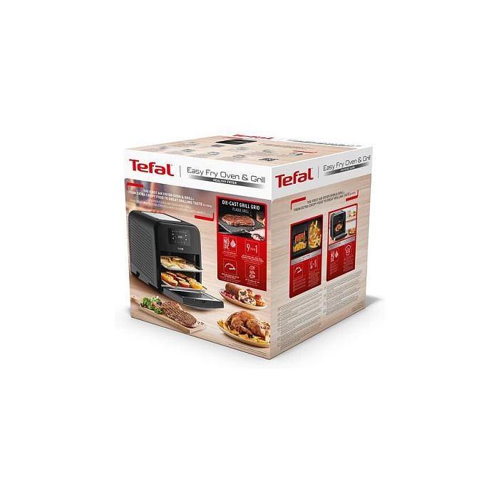 Tefal Easy Fry FW5018 Freidora de Aire Caliente Horno y Grill, 11L, 8 Programas, 2000W, 1.7kg Capacidad, Termostato 45-200°C, Negro 8 Tefal Easy Fry FW5018 Freidora de Aire Caliente Horno y Grill, 11L, 8 Programas, 2000W, 1.7kg Capacidad, Termostato 45-200°C, Negro 8
