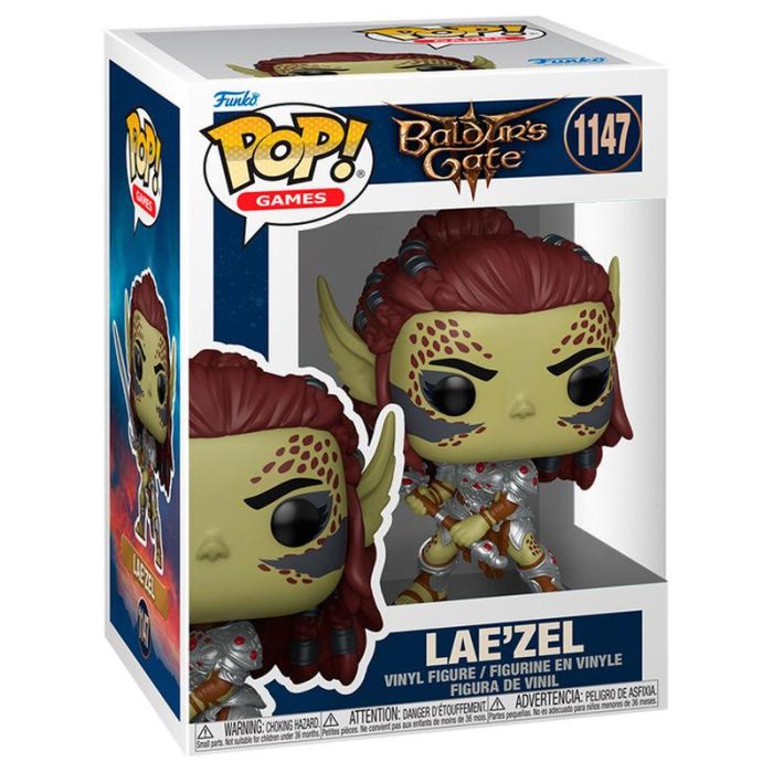 Figura POP Baldurs Gale Lae'zel 0 Figura POP Baldurs Gale Lae'zel 0