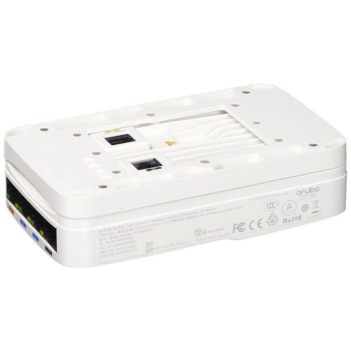 Hewlett Packard Enterprise AP-303HR AP-303H (EU) 802.11ac Dual 2x2:2 Radio Remote AP Bundle con Soporte y Cable RJ45 4 Hewlett Packard Enterprise AP-303HR AP-303H (EU) 802.11ac Dual 2x2:2 Radio Remote AP Bundle con Soporte y Cable RJ45 4