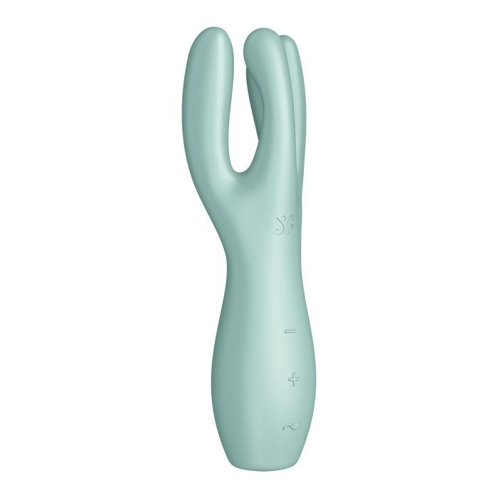 Satisfyer Threesome 3 vibrador verde 11 Satisfyer Threesome 3 vibrador verde 11