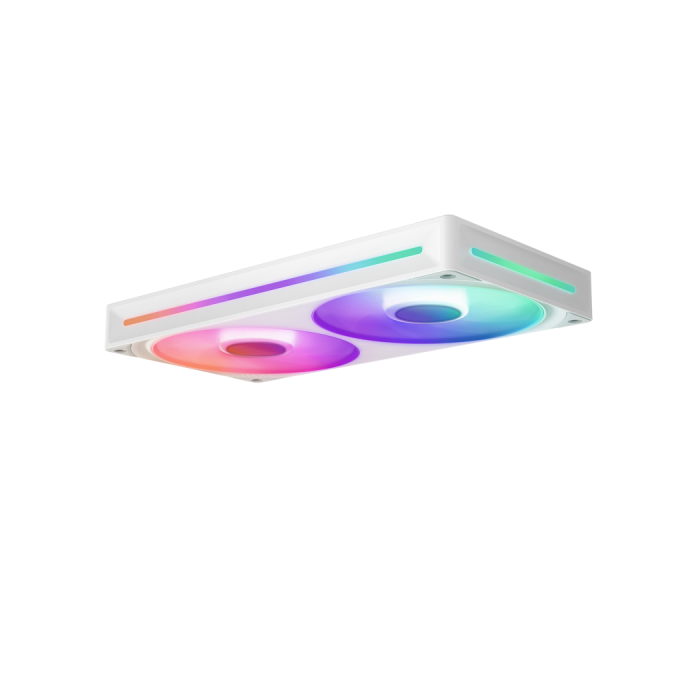 NZXT RF-U24HF-W1 Sistema de Refrigeración para Ordenador Ventilador Blanco