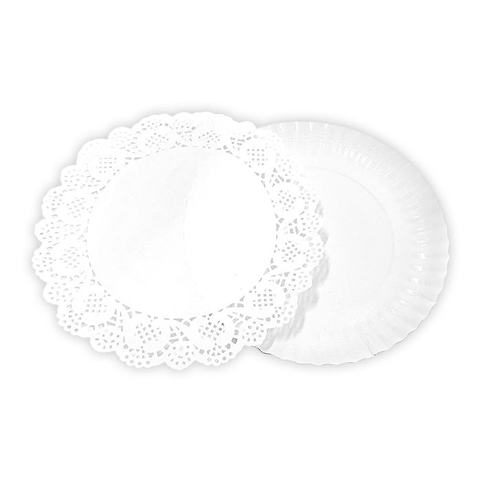 Set de 4 Bandejas Redondas con Blonda 16 cm Algon (48 Cajas) 3 Set de 4 Bandejas Redondas con Blonda 16 cm Algon (48 Cajas) 3