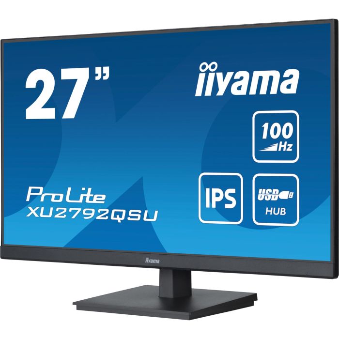 iiyama XU2792QSU-B6 Monitor 27" Quad HD IPS 2560x1440 Negro HDMI DP 4xUSB 100Hz 6 iiyama XU2792QSU-B6 Monitor 27" Quad HD IPS 2560x1440 Negro HDMI DP 4xUSB 100Hz 6