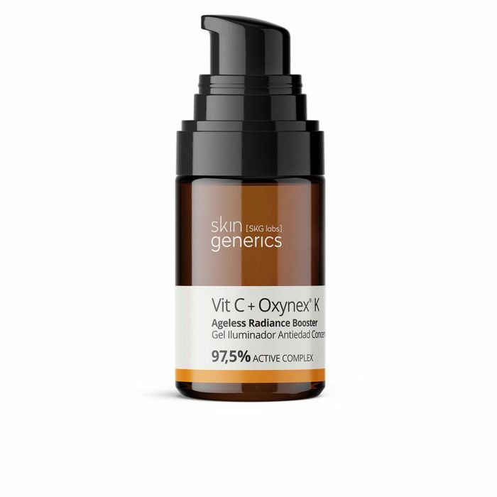 Skin Generics VIT C + OXYNEX K Gel Iluminador Antiedad Concentrado 20ml | Reduce Arrugas, Manchas, Unifica Tono, Luminosidad