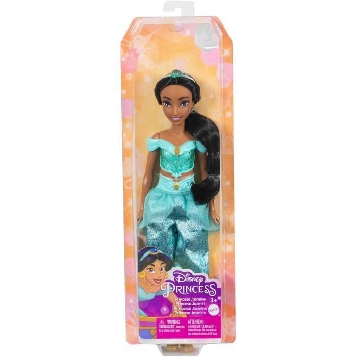 Mattel Hlw12 Muñeca de Moda Princesa Jazmín Disney Princess Aladdín Articulada con Ropa Brillante y Accesorios 5 Mattel Hlw12 Muñeca de Moda Princesa Jazmín Disney Princess Aladdín Articulada con Ropa Brillante y Accesorios 5