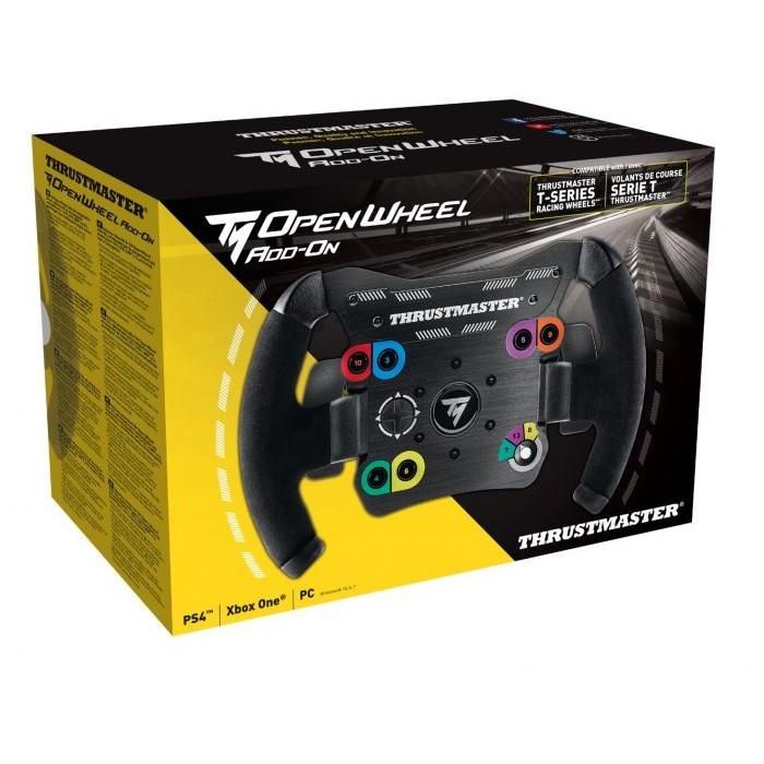 Thrustmaster AddOn Open Wheel Volante de Carreras para PC/PlayStation T500/T300 con Superficie Antideslizante Negro 5