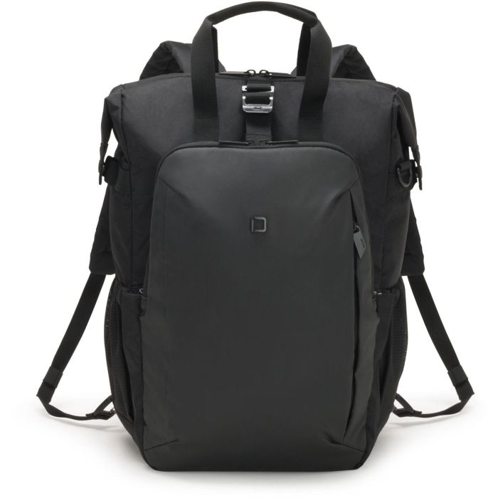 DICOTA Eco Backpack Dual GO Mochila para Portátil 13-15.6" Negro de PET Reciclado con Compartimento para Tablet y Bolsillo Frontal 3 DICOTA Eco Backpack Dual GO Mochila para Portátil 13-15.6" Negro de PET Reciclado con Compartimento para Tablet y Bolsillo Frontal 3