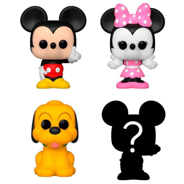 Blister 4 figuras Bitty POP Disney Mickey 1 Blister 4 figuras Bitty POP Disney Mickey 1