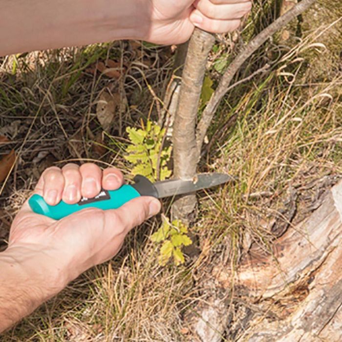 Wolfcraft Cuchillo de exterior 4086000 con estuche, cuchilla 95 mm, profesional / doméstico, verde / negro / metal 5 Wolfcraft Cuchillo de exterior 4086000 con estuche, cuchilla 95 mm, profesional / doméstico, verde / negro / metal 5