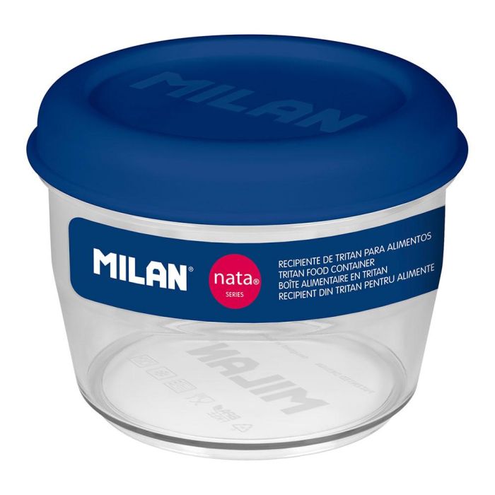 Fiambrera de tritán hermética redonda 0,5 l nata® 624 azul 0 Fiambrera de tritán hermética redonda 0,5 l nata® 624 azul 0
