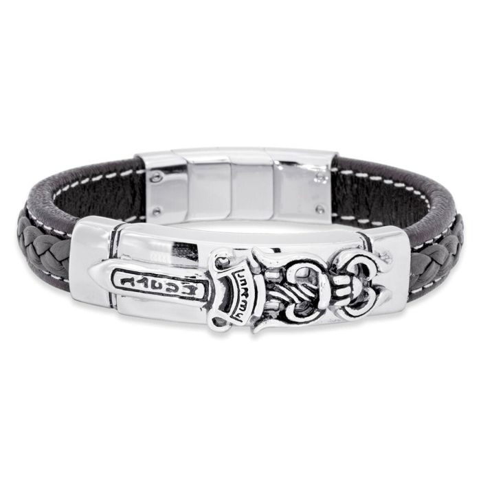 Pulsera Hombre Save Brave SBB-VINCENT Cuero 19-21 cm