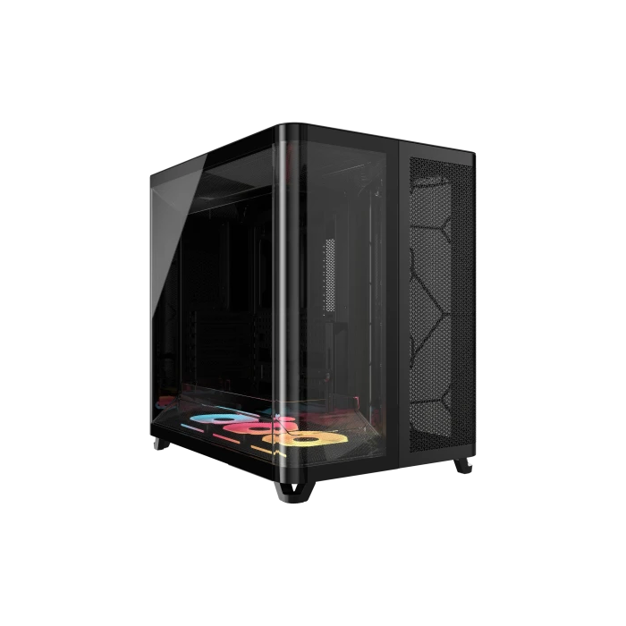 Corsair CC-9011320-WW AIR 5400 LX-R RGB iCUE LINK Midi Tower PC Negro