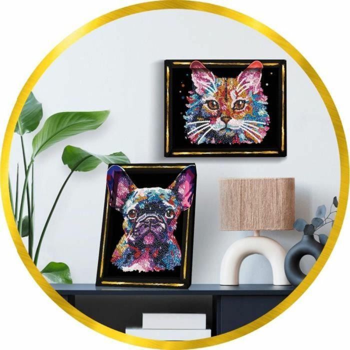 Lansay Kit de Ocio Creativo Colección Lentejuelas Perro Pop Art a partir de 14 años LAN3181860203613 2 Lansay Kit de Ocio Creativo Colección Lentejuelas Perro Pop Art a partir de 14 años LAN3181860203613 2