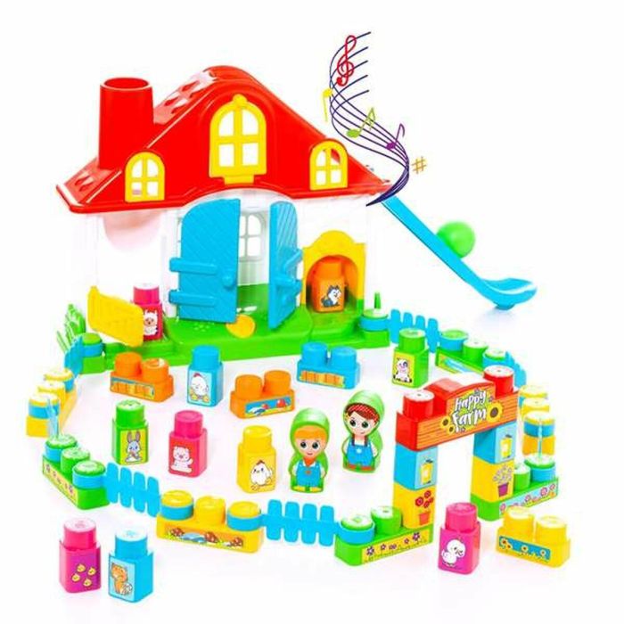 Molto Granja Musical para Bebés con 8 Actividades Interactivas y 38 Piezas de Juego. Juguete Educativo de Plástico con Sonidos para 1 Año 2 Molto Granja Musical para Bebés con 8 Actividades Interactivas y 38 Piezas de Juego. Juguete Educativo de Plástico con Sonidos para 1 Año 2