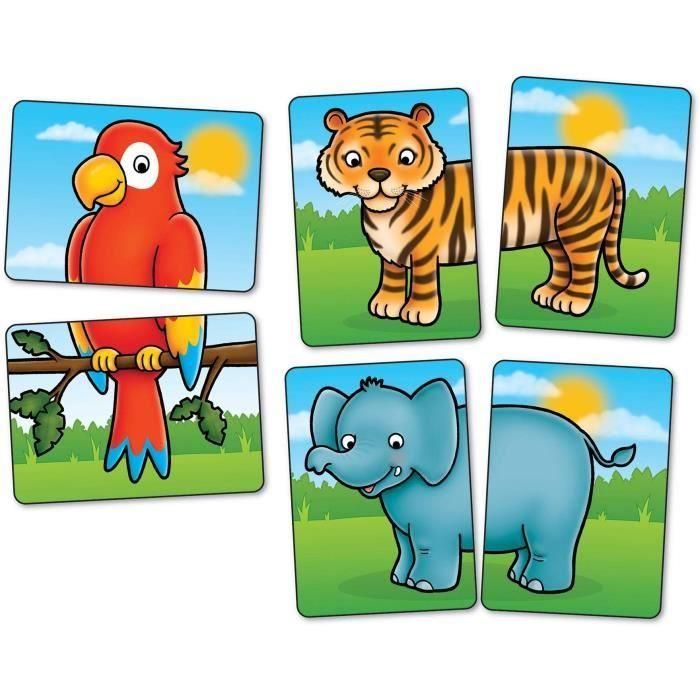 La selva - Juego de parejas - HUERTO 2 La selva - Juego de parejas - HUERTO 2