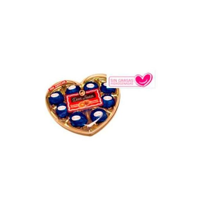 DON JUAN Bombones Crocanti Corazón 100g Sin Azúcar