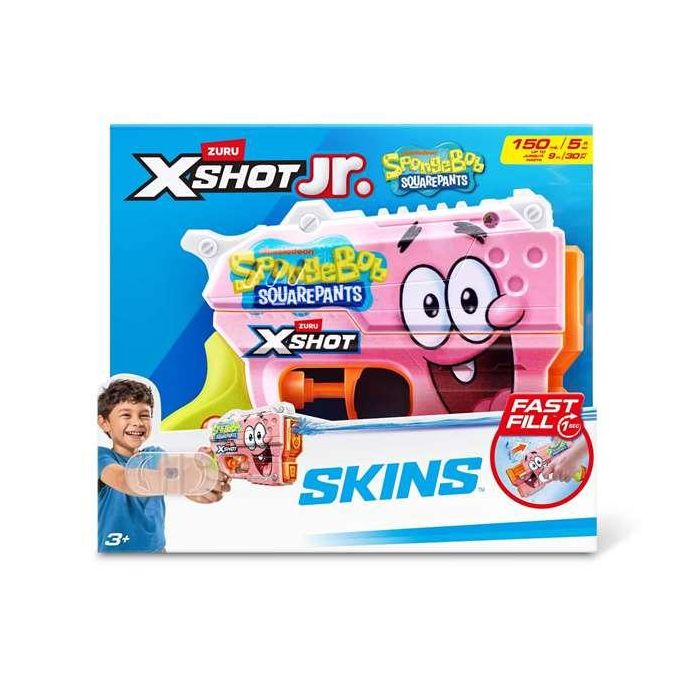 Zuru Pistola de agua X-Shot Bob Esponja 10x14.8x4.5cm