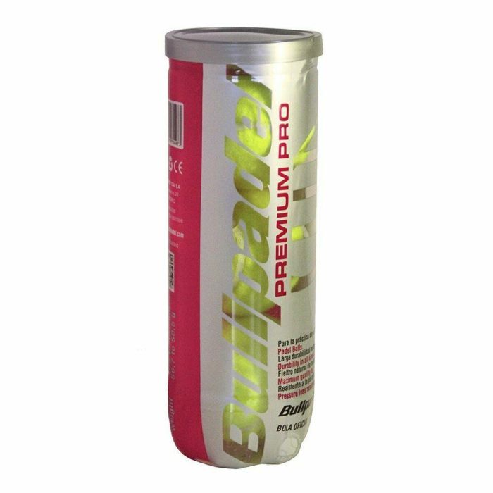 Pelotas de Pádel PREMIUM PRO Bullpadel PREMIUM-PRO 3 Pelotas de Pádel PREMIUM PRO Bullpadel PREMIUM-PRO 3