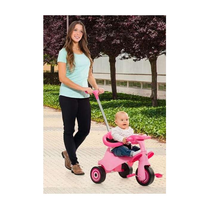 Molto Triciclo Urban Trike City Evolutivo 5 en 1 Rosa 89 cm para Bebés desde 10 Meses, Estructura de Metal y Plástico 4 Molto Triciclo Urban Trike City Evolutivo 5 en 1 Rosa 89 cm para Bebés desde 10 Meses, Estructura de Metal y Plástico 4