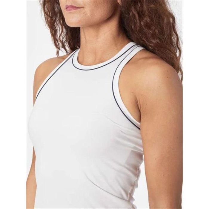 Camiseta para Mujer sin Mangas Wilson Team Tank Blanco Pádel XL 2
