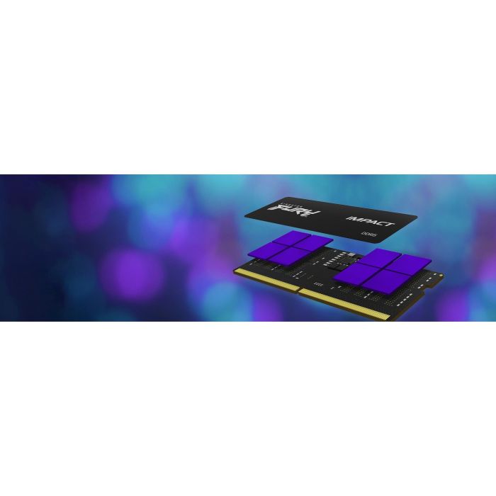 Kingston FURY Impact 8GB DDR5 4800MT/s CL38 SODIMM para Portátil 10 Kingston FURY Impact 8GB DDR5 4800MT/s CL38 SODIMM para Portátil 10