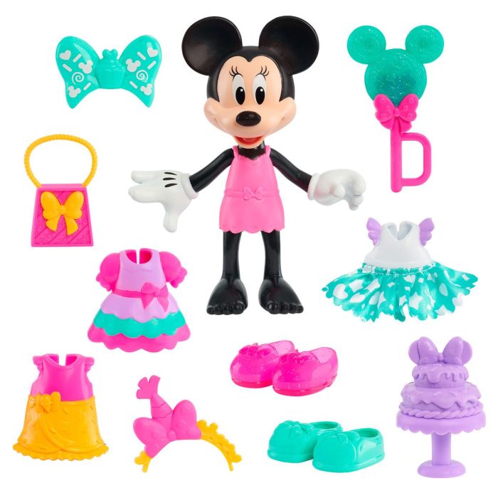 Muñeca Fashion Minnie Mouse (Maletín Rosa) 89992 Just Play 1