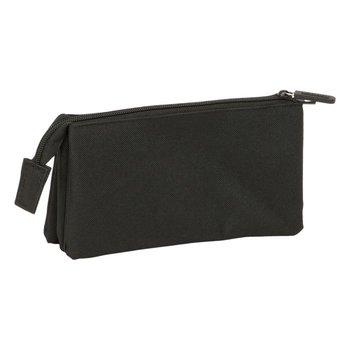 Portatodo Kappa Negro Negro 22 x 12 x 3 cm 2 Portatodo Kappa Negro Negro 22 x 12 x 3 cm 2