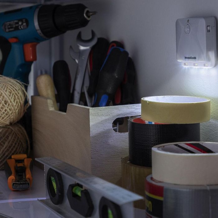 Luz LED con Sensor de Movimiento Lumtoo InnovaGoods 2 Unidades 11