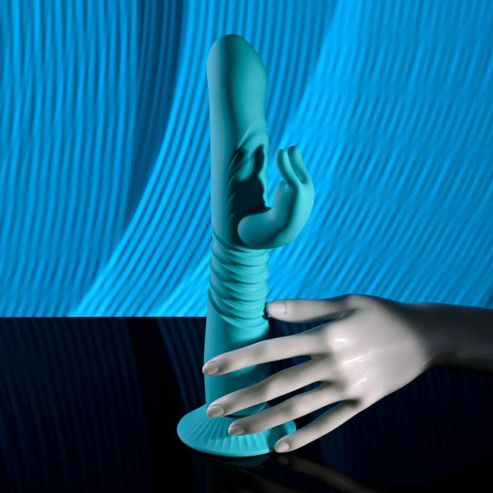 Vibrador Doble Estimulación Evolved Verde 13