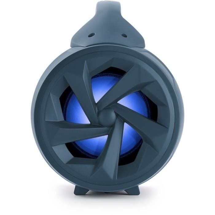 BIGBEN PARTYBTLITEDB - Altavoz de luz inalámbrico - Bluetooth - Micrófono incluido - Efectos de luz - 50W - Azul oscuro 3