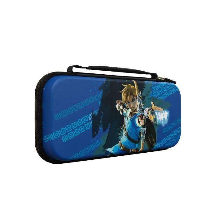 PDP PDP1702197271944 Funda Protectora con Diseño Link Luminoso y Soporte Integrado para Nintendo Switch 4