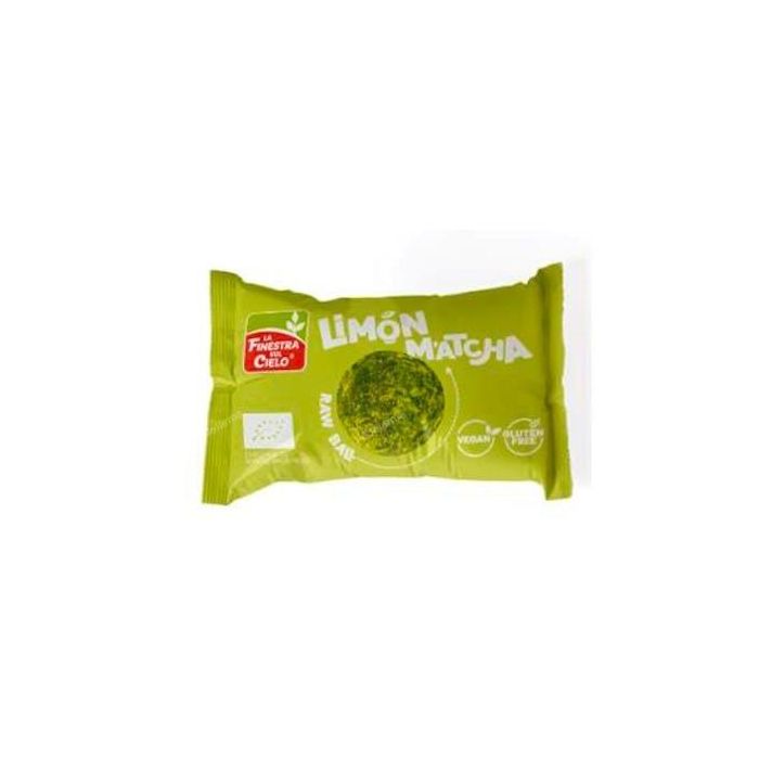LA FINESTRA SUL CIELO Energy Ball Matcha Limón 20 Uds - Ecológicas, Sin Gluten y Veganas