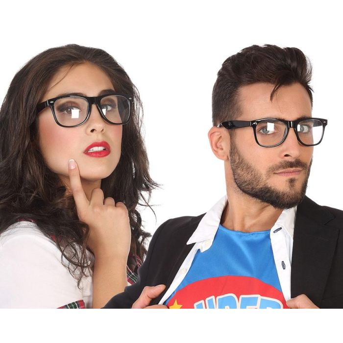 Gafas Carnaval Negro Unisex Adulto