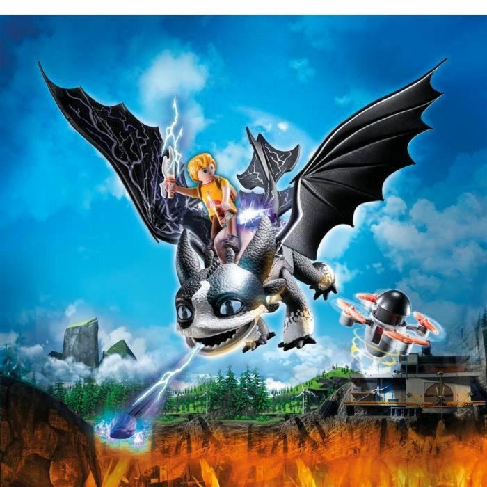 PlayMobil - 71081 - Dragones nueve reinos: Thunder & Tom 5