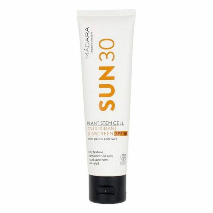 Mádara Organic Skincare PLANT STEM CELL Protector Solar Antioxidante SPF30 100 ml Mádara Organic Skincare PLANT STEM CELL Protector Solar Antioxidante SPF30 100 ml