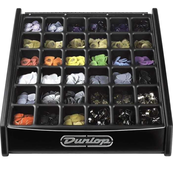 DUNLOP Display Plástico Negro Completo (1208 Unidades)