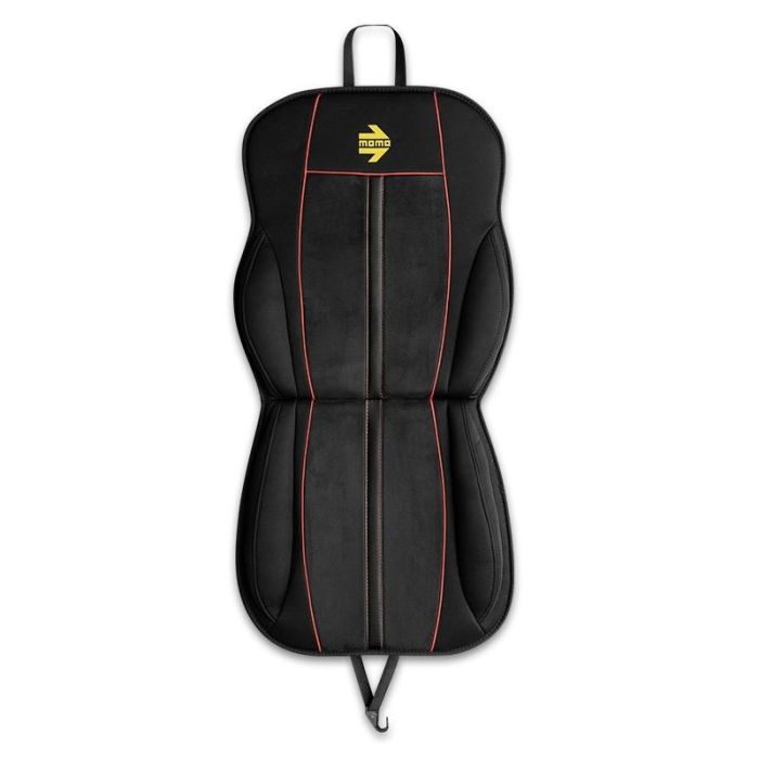 Momo MOMLSCU45BK Respaldo de Asiento Acolchado Universal para Coche Negro-Rojo con Espuma Laminada 10/4mm - Confort y Durabilidad 0 Momo MOMLSCU45BK Respaldo de Asiento Acolchado Universal para Coche Negro-Rojo con Espuma Laminada 10/4mm - Confort y Durabilidad 0