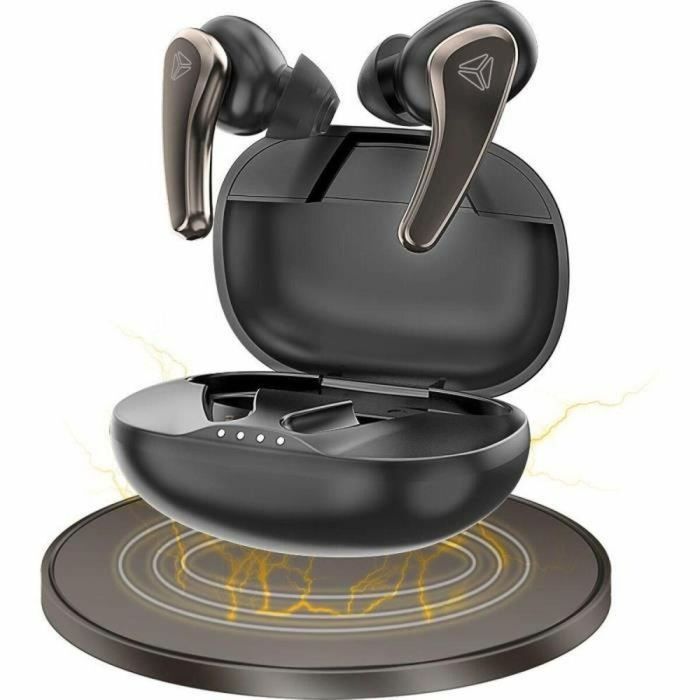 Yenkee YHP 05BT BK Auriculares Inalámbricos Recargables TWS TABOO Yenkee YHP 05BT BK Auriculares Inalámbricos Recargables TWS TABOO
