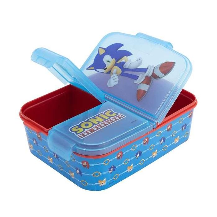 Stor Sandwichera Sonic Múltiples Compartimentos 21x14.50x7.50 cm Plástico PP 4