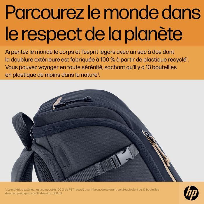 HP Travel Backpack 25 Liter 15.6" Iron Grey Laptop Backpack