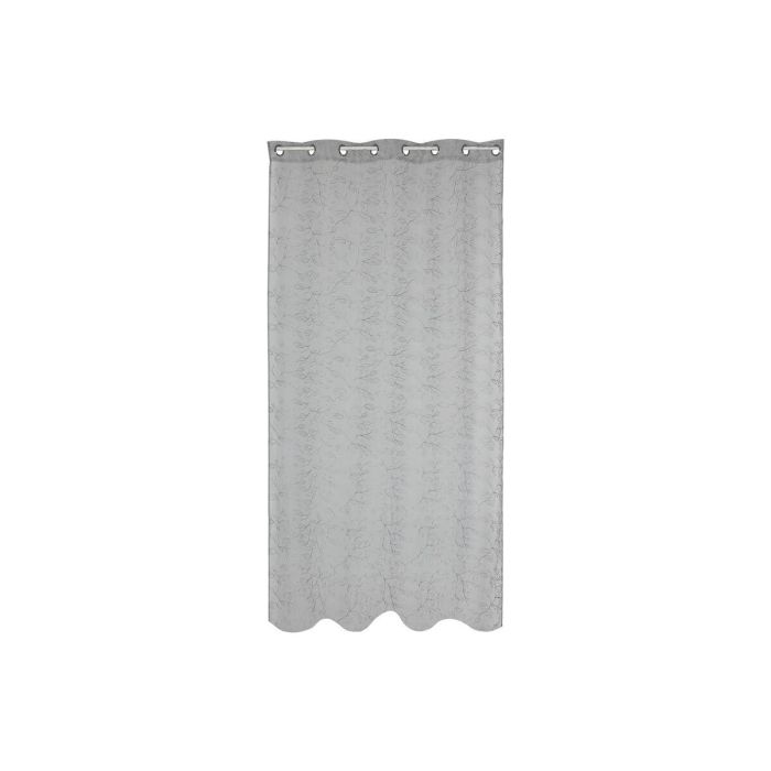 Cortina Urban DKD Home Decor Gris Claro 260 x 140 cm