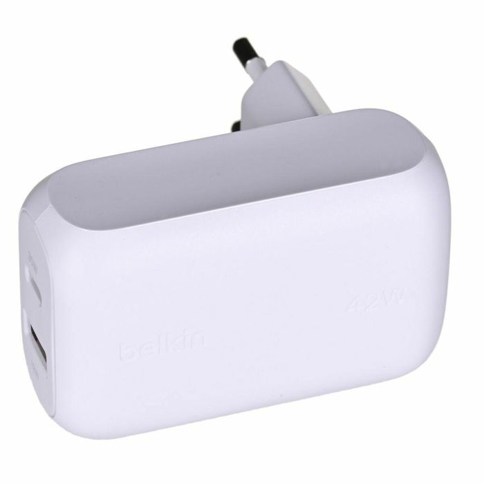 Cargador de Pared Belkin WCB0009VFWH Blanco 1 Cargador de Pared Belkin WCB0009VFWH Blanco 1