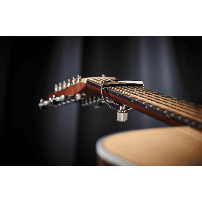 Cejilla Para Acústica 12 Cuerdas Estilo 1 - Plateada 2 Cejilla Para Acústica 12 Cuerdas Estilo 1 - Plateada 2
