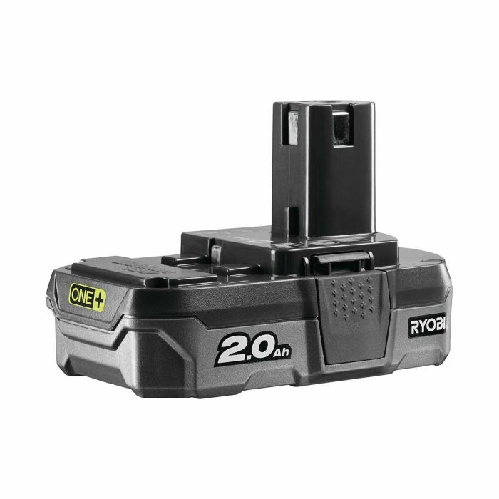 Ryobi Destornillador de 18V con Batería 2.0 Ah, Cargador Rápido y 3 Enchufes