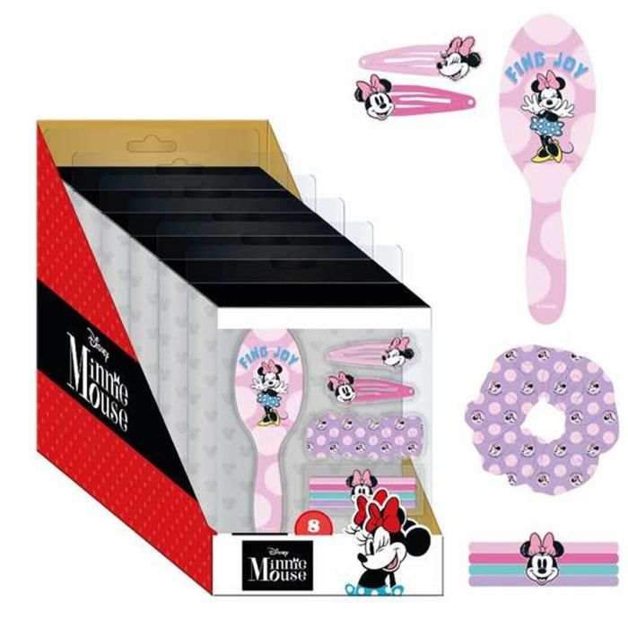 Accesorios de belleza minnie (8 piezas) 14.0 x 18.5 x 4.0 cm 2 Accesorios de belleza minnie (8 piezas) 14.0 x 18.5 x 4.0 cm 2